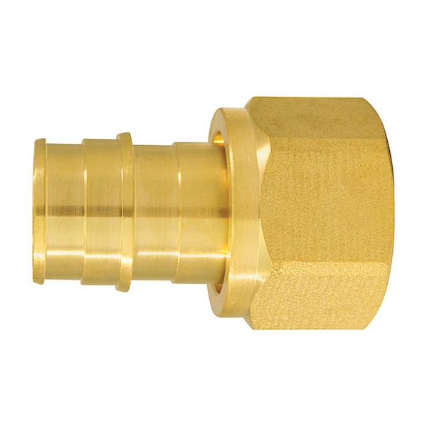 Apollo Apollo Expansion PEX / Pex A 3/4 in. Expansion PEX in to X 3/4 in. D FPT Brass Female Adapter EPXFA34S - main